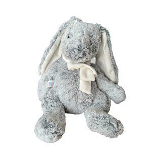 Ameri Rabbit Bunny Plush Gray Floppy Ears Stuffed Animal Easter Basket Soft